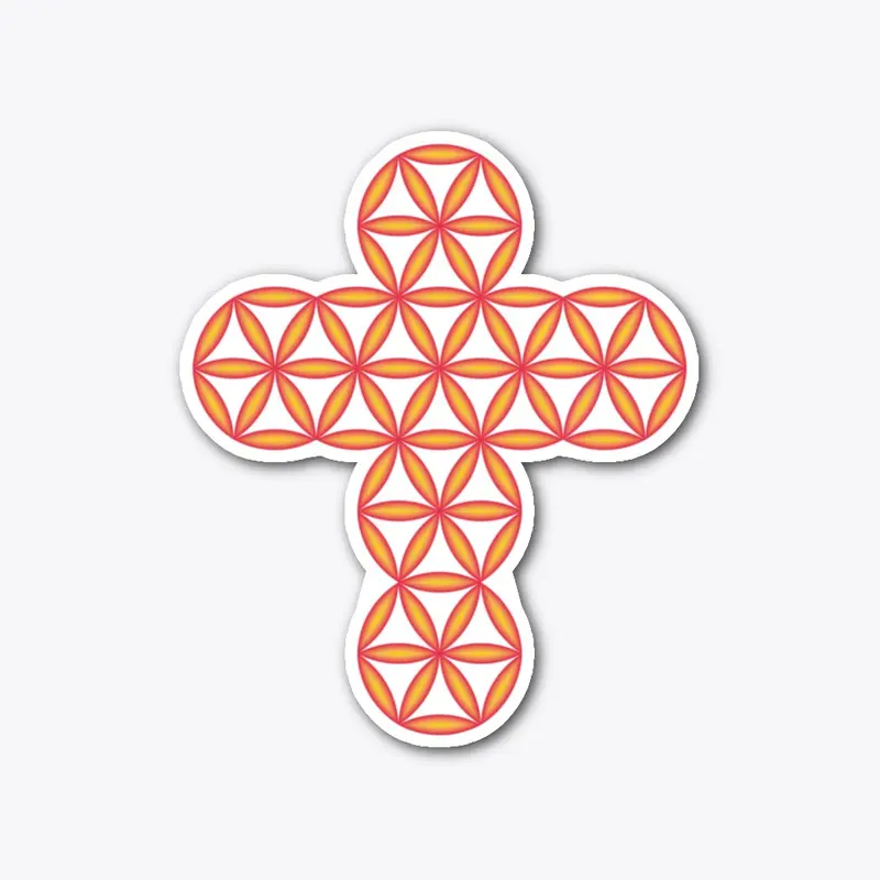 The Cross Of Life,  3D-Orange/T.