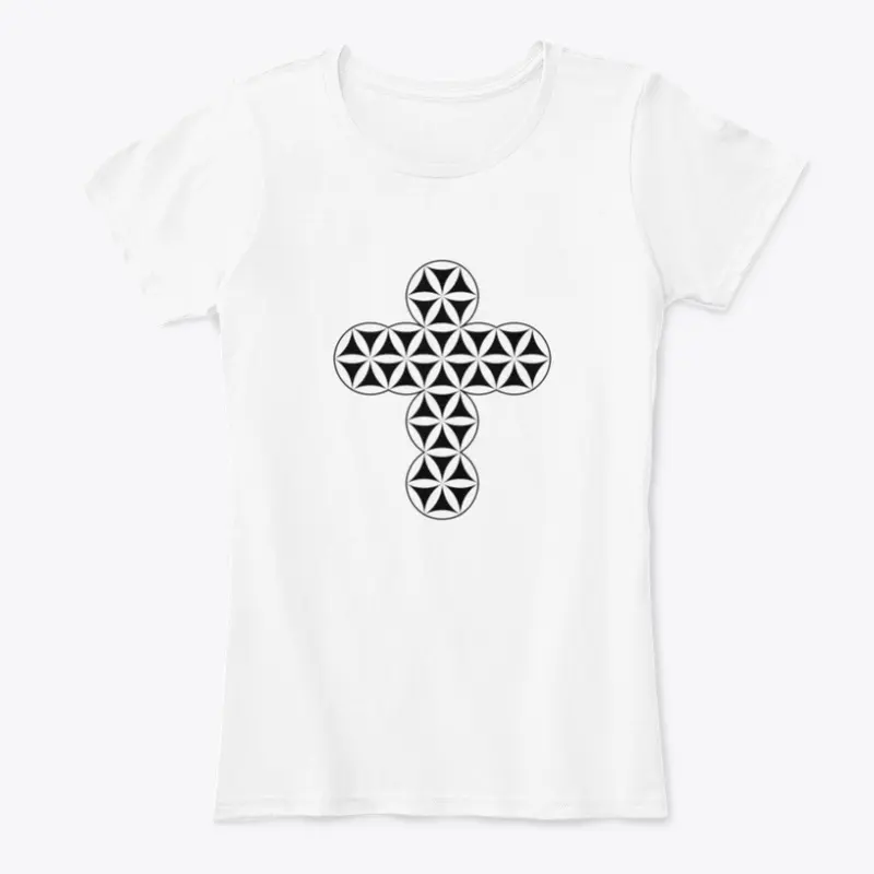 The Cross Of Life - Inverse, 2D/Black/T.