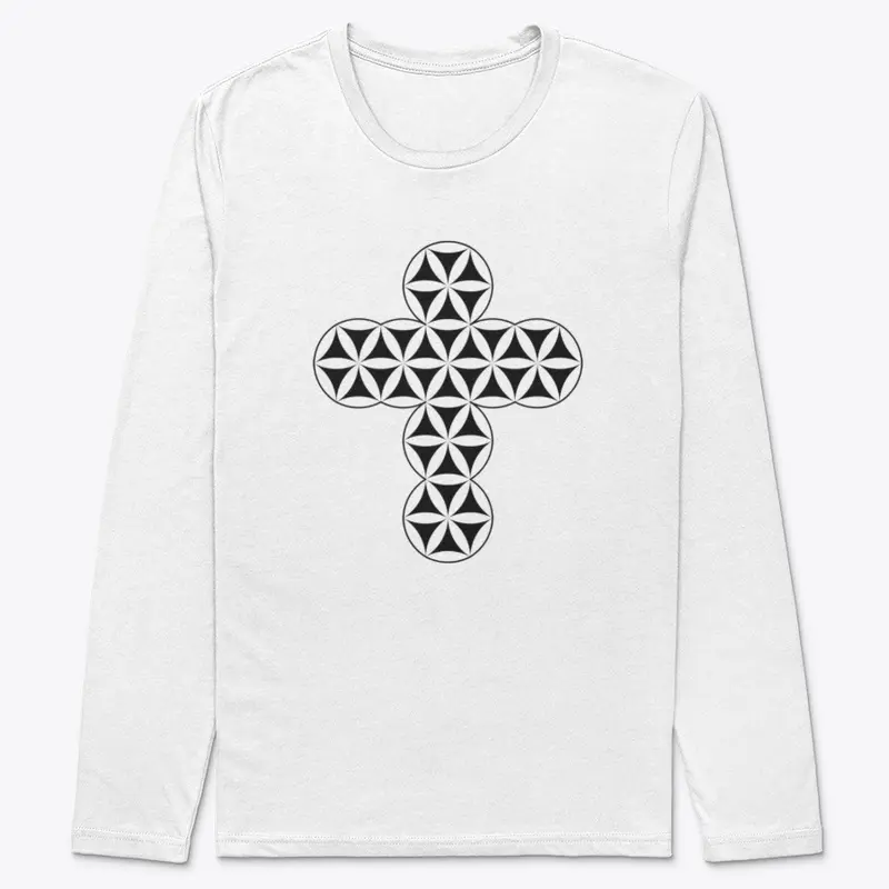 The Cross Of Life - Inverse, 2D/Black/T.