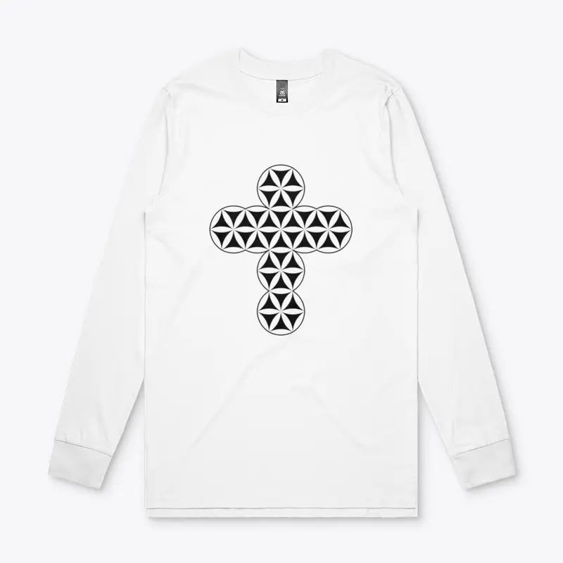 The Cross Of Life - Inverse, 2D/Black/T.